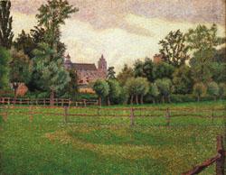 Lucien Pissarro The Church at Gisors china oil painting image